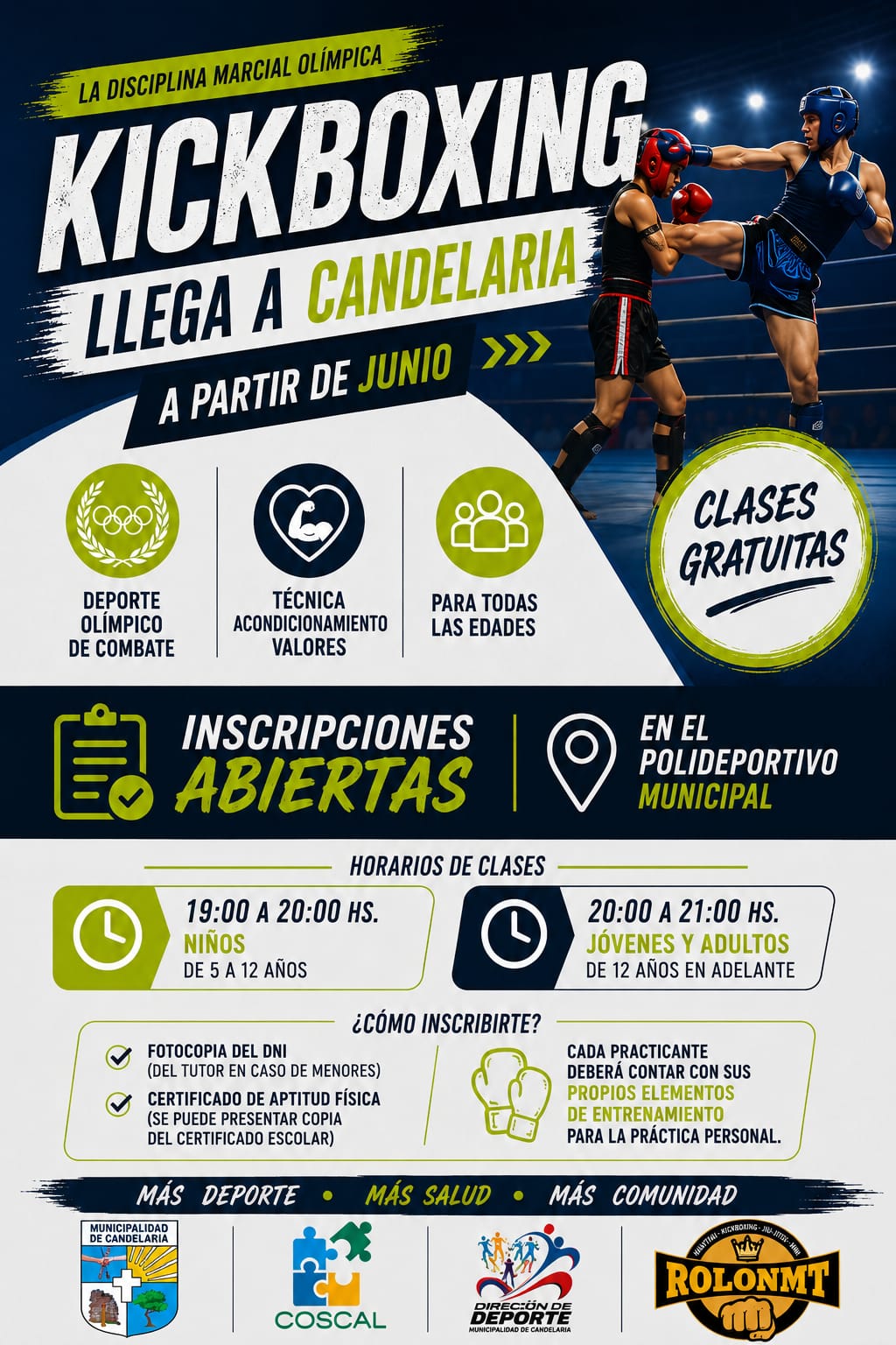 Kickboxing llega a Candelaria